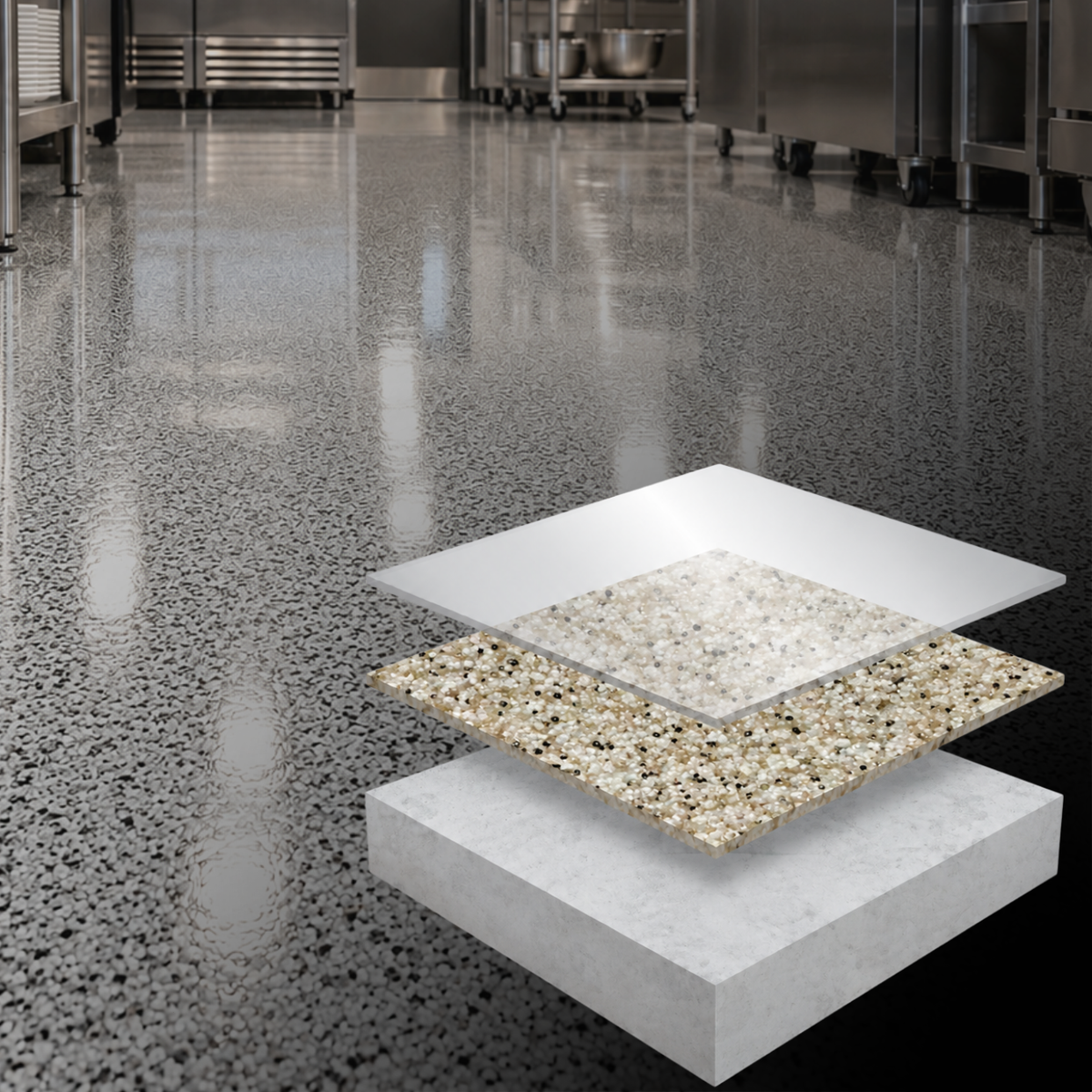 Sand Epoxy Floor System