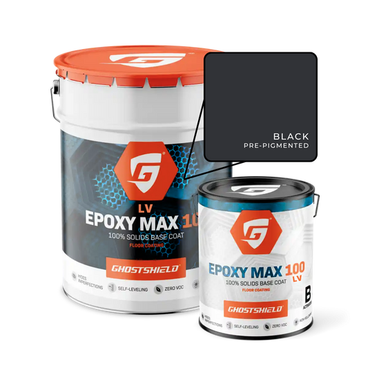 Epoxy Max 100 LV Pre-Pigmented Black
